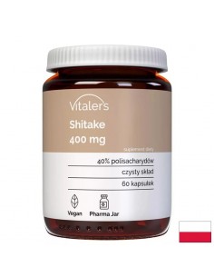 Шийтаке – Имунна защита и клетъчно здраве, 400 mg, 60 капсули - Вегетарианци/Вегани