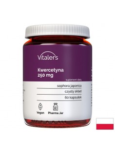 Кверцетин – При алергии и за добро кръвообращение, 250 mg, 60 капсули - Антиоксиданти