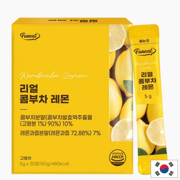 Ферментирала комбуча с лимон –...