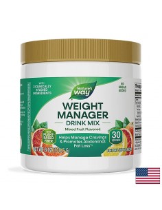 Формула за контрол на апетита, теглото и коремните мазнини - Weight Manager 170.7 g прах, с плодов вкус - Отслабване