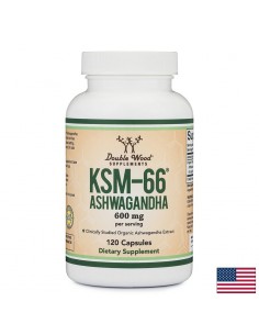 Ашваганда KSM-66® 600 mg – Спокойствие и добър сън, 120 капсули - Депресия, тревожност, паническо разстройство
