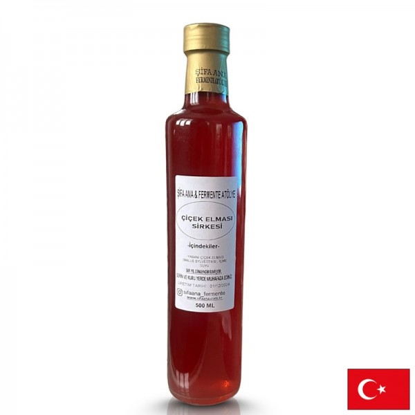 Оцет от диви ябълки, 500 ml