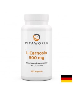 L-Карнозин 500 mg – Клетъчна защита и мозъчна функция, 100 капсули - Спортни добавки