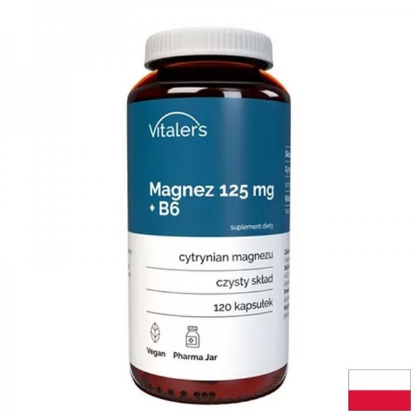 Магнезий 125 mg + Витамин B6 12.5 mg...