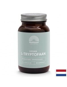Стрес и безсъние - Л-Триптофан, 500 mg x 60 капсули - Безсъние, проблеми със съня