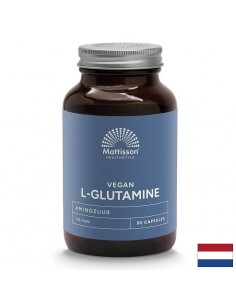 Имунитет и мускулна функция - Л-Глутамин, 500 mg х 90 капсули - Спортни добавки
