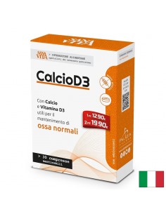 Калций 600 mg + Витамин D3 20 μg – За здрави кости и зъби, 30 дъвчащи таблетки - Калций