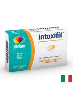 Детокс и чревен баланс с билкови екстракти Intoxifit, 24 капсули