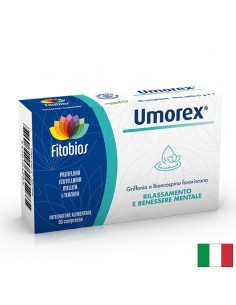 Спокойствие, добър сън и емоционален баланс с 5-HTP и пасифлора Umorex, 30 таблетки