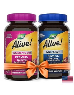 Промо пакет Мултивитамини Alive! за жени 50+ и мъже 50+ - По здравно направление