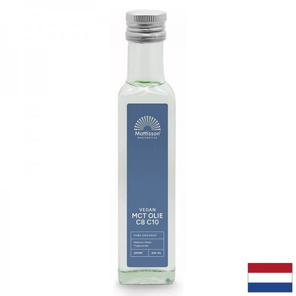 100% MCT масло от кокосово масло, 250 ml
