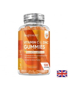 Витамин C 100 mg + Цинк 3 mg – Имунитет, 120 желирани таблетки - Витамин C