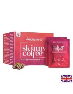Skinny Coffee – 28 дневна програма за отслабване със зелено кафе, чай и L-карнитин, 28 сашета