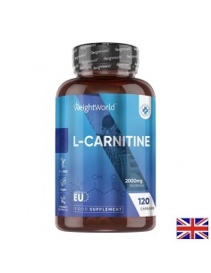 L-Карнитин 1000 mg – Енергия, метаболизъм и контрол на теглото, 120 капсули