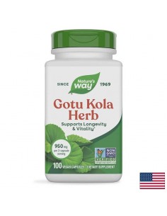 Готу Кола - Студени крайници, кръвообращение, 475 mg, 100 капсули - Разширени вени
