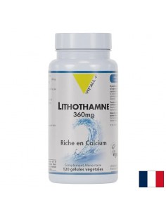 Литотамниум (червени водорасли, богати на калций) – За кости и зъби, 2160 mg, 120 веган капсули