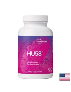HU58™ – Научно проучен пробиотичен щам за чревен баланс и имунна модулация, 100 mg, 60 капсули - Капсули