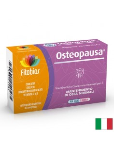 Osteopausa – За здрави кости и баланс по време на менопаузата, 48 таблетки - Калций