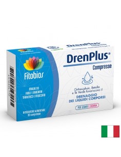 DrenPlus – При задържане на вода и подуване, 30 таблетки - Магнезий