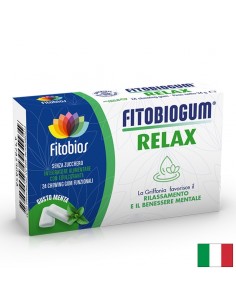 Fitobiogum Relax – За спокойствие и емоционален баланс, 24 дъвки