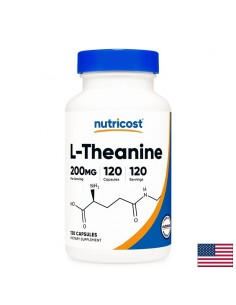 L-Теанин – За намаляване на стреса и по-добра концентрация, 200 mg, 120 капсули