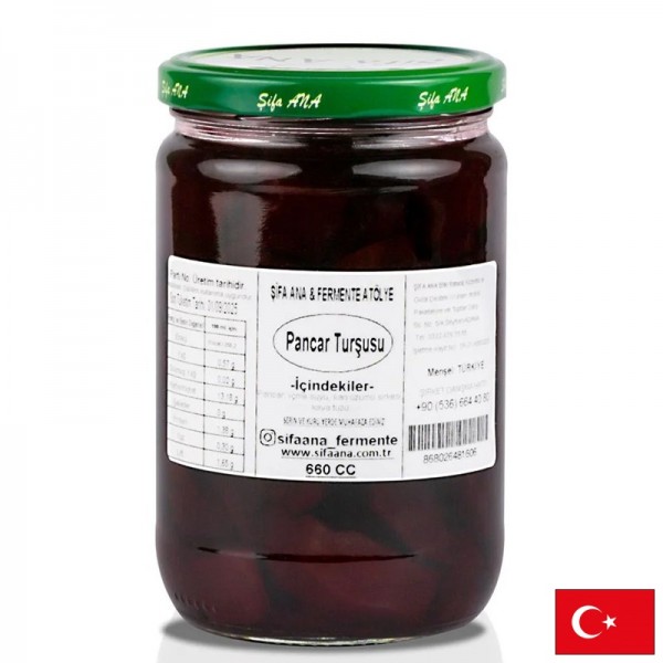 Туршия от червено цвекло, 660 g