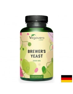 Бирена мая – Здрава коса, сияйна кожа, здрави нокти и силен имунитет, 2500 mg, 120 капсули