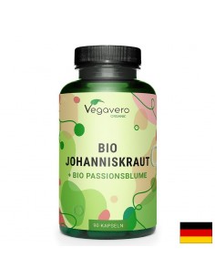 Жълт кантарион 500 mg + Пасифлора 200 mg – Емоционален баланс и здрава нервна система, 90 капсули - Нервна система