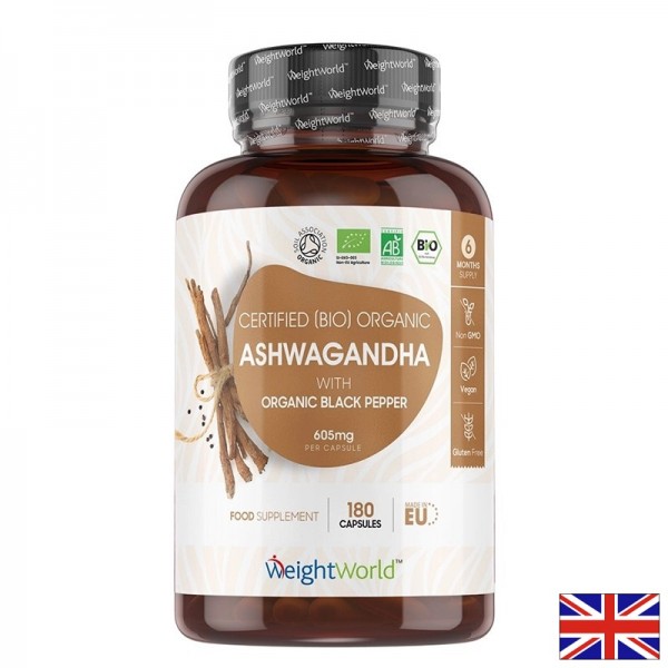 Ашваганда 600 mg + Черен пипер –...