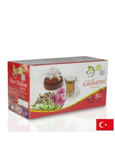 Билков чай Градинска ружа – За гърло и дихателен комфорт, 25 пакетчета - Сухи билки