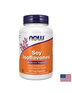 Соя (изофлавони) – При менопауза и хормонален дисбаланс, 150 mg, 120 капсули - Менопауза