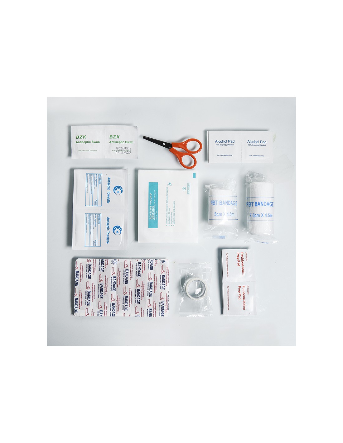 Комплект за първа помощ – При спешни... Комплект за първа помощ – При спешни...