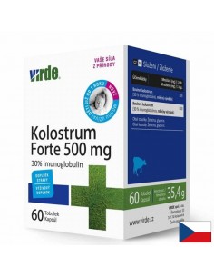Говежда коластра – Имунна подкрепа за деца и възрастни, 500 mg, 60 капсули