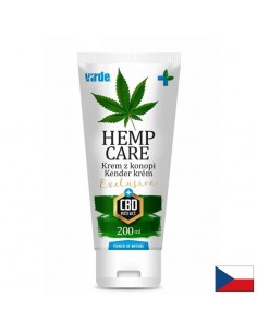 Крем с конопено масло и CBD – За суха, напукана и раздразнена кожа, 200 ml