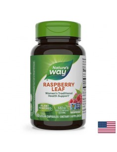 Малина (лист) - При хормонален дисбаланс и проблеми с месечния цикъл, 320 mg, 100 капсули