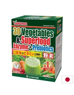 30 японски зеленчука + суперхрани и витамини – Детокс и енергия, 32 сашета – Детокс и енергия от природата, 32 сашета