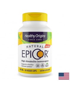 Ферментирали дрожди EpiCor® – Имунитет и здравословна чревна флора, 500 mg, 30 капсули