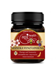 Пчелен мед Манука с пчелна отрова и женшен Ginseng VENZ MGO 100+, 250 g - Пчелни продукти