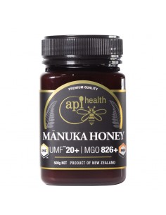 Манука мед UMF™ 20+ / MGO 826 – Мощна антимикробна защита и имунна подкрепа, 500 g - Пчелни продукти