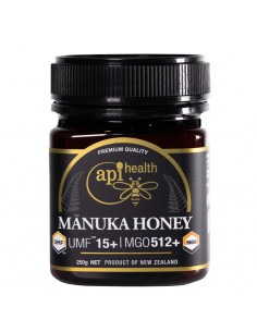 Пчелен мед Манука UMF™ 15+ / MGO 512 – Силен имунитет и подкрепа за гърлото и стомаха, 250 g - Пчелни продукти