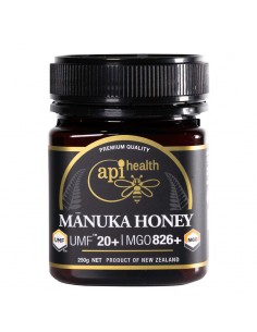 Пчелен мед Манука UMF™ 20+ / MGO 826 – Висока активност за защита от настинки и грип и възстановяване, 250 g