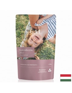 Лактоферин 600 mg + глицин - Laktoferrin Plus – Имунна защита и чревен баланс, 30 дневни дози, 120 g прах