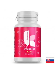 ImunoFit Kids – Лактоферин, Л-лизин и Витамин B6 за силна имунна защита при децата, 30 дневни дози, 60 капсули
