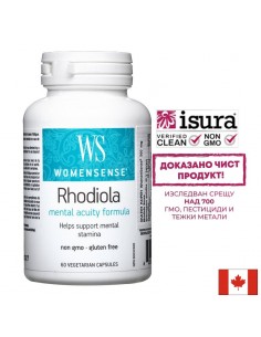 Rhodiola WomenSense®/ Златен корен 500 mg x 60 капсули - Нервна система