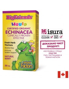 Ехинацея BigFriends® – Имунна подкрепа за деца и възрастни, 1000 mg, 50 ml