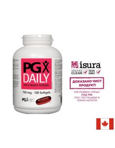 PGX® Daily Ultra Matrix  - За отслабване, 750 mg x 120 софтгел капсули