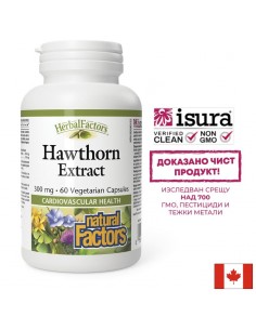 Глог - Сила за сърцето, баланс за нервната система, 465 mg, 60 капсули - Нервна система