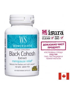 Women Sense® Гроздовиден ресник - ПМС и менопауза, 40 mg х 90 V-капсули