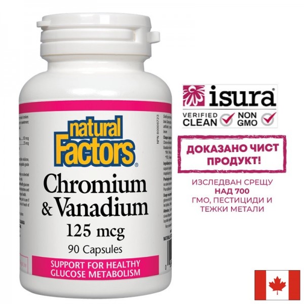 Хром и ванадий – контрол на кръвната...