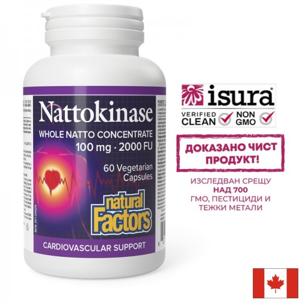 Сърдечно-съдово здраве - Натокиназа...
